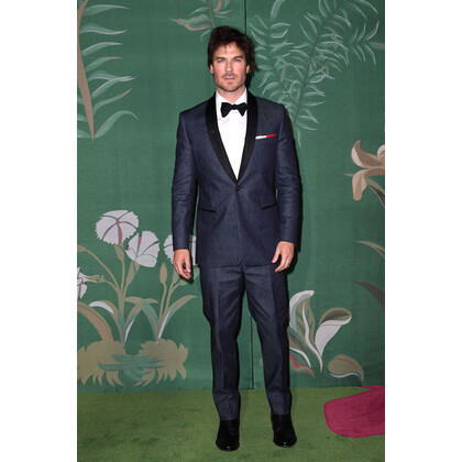 Эко-образы Иэна Сомерхолдера и Бенедетты Поркароли на премии Green Carpet Fashion Awards 2019
